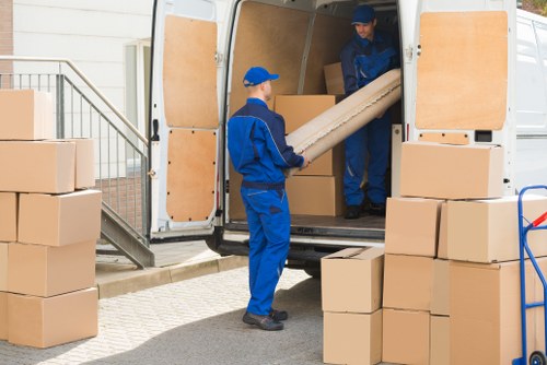 Illustration of accessible moving services in Battersea
