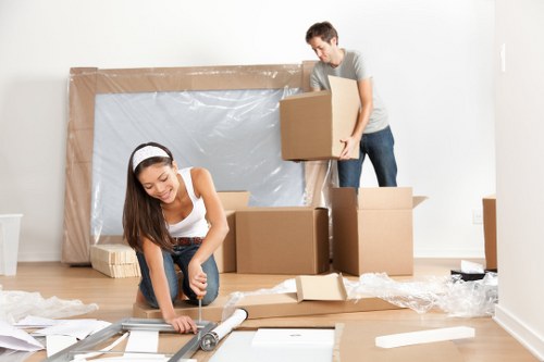 Man and van service helping with a local move in Battersea