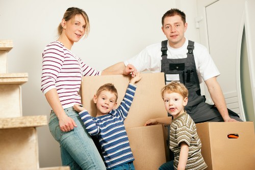 Usable furniture and household items prepared for charity donation partnerships