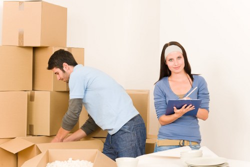 Same day removals service in Battersea transporting household belongings safely