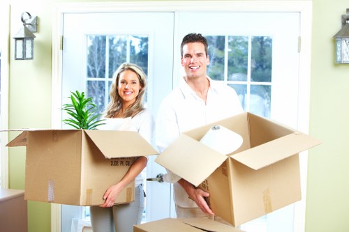 Careful transport of household items by a Battersea man and van