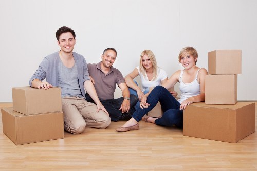 Packing and loading support for a Battersea flat relocation